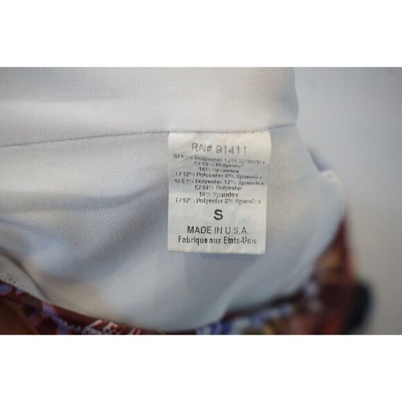 Clover Canyon Swim Multicolor One-Piece Cut-Out Halter Swimsuit, Size S - Picture 6 of 8